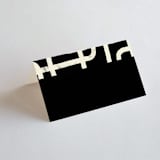 "Crossroads" - Place Cards in Ink by Iveta Angelova - Blank front