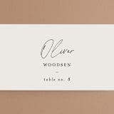 "Happily Ever After" - Place Cards in Buff by Sara Hicks Malone - Detail