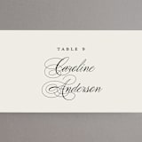 "Tandem" - Place Cards in Buttercream by Jessica Williams - Detail