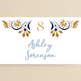 "modern folk" - Place Cards in Blush by GeekInk Design - Detail