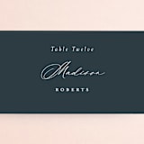 "Modern Vintage" - Place Cards in Jade by Emily Betts - Detail