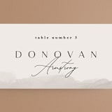 "ridge" - Place Cards in Natural by Kate Ahn - Detail