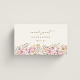 "Floral Arch" - Place Cards in Spring by Phrosné Barwood - Front