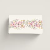 "Floral Arch" - Place Cards in Spring by Phrosné Barwood - Folded Back of Card