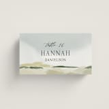 "Estate" - Place Cards in Sky by Rebecca Durflinger - Front with Free Guest Printing