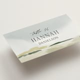 "Estate" - Place Cards in Sky by Rebecca Durflinger - Detail