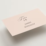 "Story Line" - Place Cards in Petal by Kimberly FitzSimons - Detail