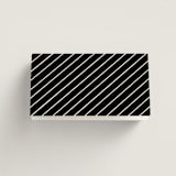 "Scripted Names" - Place Cards in Ecru by Hooray Creative - Folded Back of Card