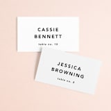 "dance moves" - Place Cards in Tuxedo by Angela Garrick - Front with Free Guest Printing