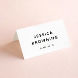 "dance moves" - Place Cards in Tuxedo by Angela Garrick - Folded with Free Guest Printing