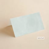 "Delicate Garden" - Place Cards in Wildflower by Ashley DeMeyere - Folded Back of Card