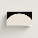 "Little party big love" - Place Cards in Noir by Jessica Corliss - Blank front