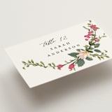 "Forest Flowers" - Place Cards in Tropical by Susan Moyal - Detail
