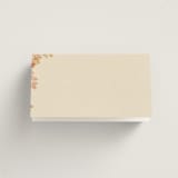 "Falling Foliage" - Place Cards in Stone by Robert and Stella - Folded Back of Card