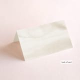 "Napa" - Place Cards in Golden by Kelly Schmidt - Folded Back of Card