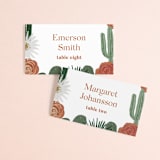 "boho desert" - Place Cards in Sand by Cass Loh - Front with Free Guest Printing