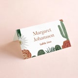 "boho desert" - Place Cards in Sand by Cass Loh - Folded with Free Guest Printing