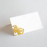 "Sparks" - Place Cards in Sunshine by Corie Page - Blank front