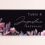 "Romantic Florals" - Place Cards in Violet by Hooray Creative - Detail