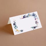 "Cheerful Bouquet" - Place Cards in Chardonnay by Lori Wemple - Blank front