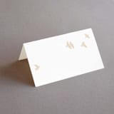 "Soar" - Place Cards in Cream by Phrosné Barwood - Blank front