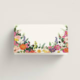 "Secret Garden" - Place Cards in Daisy by Susan Moyal - Blank front