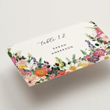 "Secret Garden" - Place Cards in Daisy by Susan Moyal - Detail