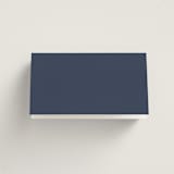 "Marked" - Place Cards in Navy by JoAnn Jinks - Blank front