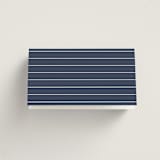 "Marked" - Place Cards in Navy by JoAnn Jinks - Folded Back of Card