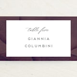 "Petalis" - Place Cards in Velvet by Christie Garcia - Detail