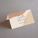 "Surface" - Place Cards in West by Pixel and Hank - Folded with Free Guest Printing