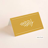 "goldfinch" - Place Cards in Sunshine by Lindsay Stetson Thompson - Folded Back of Card