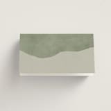 "The Forest" - Place Cards in Jade by Elly - Folded Back of Card