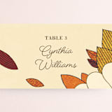 "Nouveau Love" - Place Cards in Umber by Morgan Ramberg - Detail