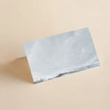 "Water's Edge" - Place Cards in Cloud by Nicoletta Savod - Blank front