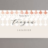 "Moroccan Jewel" - Place Cards in Sepia Sunset by Zhay Smith - Detail