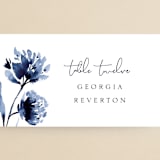 "A Wedding Watercolor" - Place Cards in Cornflower by Chris Griffith - Detail