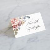 "Wildflower Garden" - Place Cards in Meadow by Wildfield Paper Co - Folded with Free Guest Printing