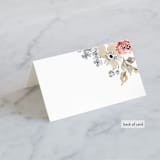 "Wildflower Garden" - Place Cards in Meadow by Wildfield Paper Co - Folded Back of Card