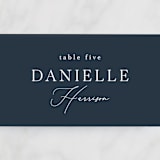 "Waltz" - Place Cards in Nightfall by Jula Paper Co. - Detail