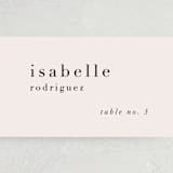 "The Loden" - Place Cards in Ivory by Kelly Schmidt - Detail