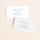 "pollen" - Place Cards in Petal by Robin Ott - Front with Free Guest Printing