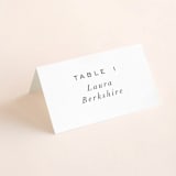 "pollen" - Place Cards in Petal by Robin Ott - Folded with Free Guest Printing