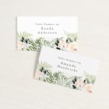"beautiful posies" - Place Cards in Fresh by Phrosné Barwood - Front with Free Guest Printing