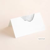 "Moxie" - Place Cards in Ink by Design Lotus - Folded Back of Card