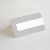 "printed" - Place Cards in Onyx by JoAnn Jinks - Blank front