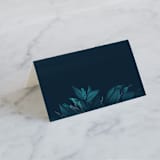 "Moonlit Garden" - Place Cards in Twilight by GeekInk Design - Blank front