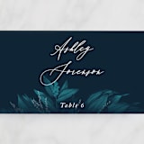 "Moonlit Garden" - Place Cards in Twilight by GeekInk Design - Detail