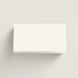 "Classically Us" - Place Cards in Cotton by Simona Camp - Blank front