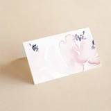 "Florista Modernista" - Place Cards in Azalea by Petra Kern - Blank front